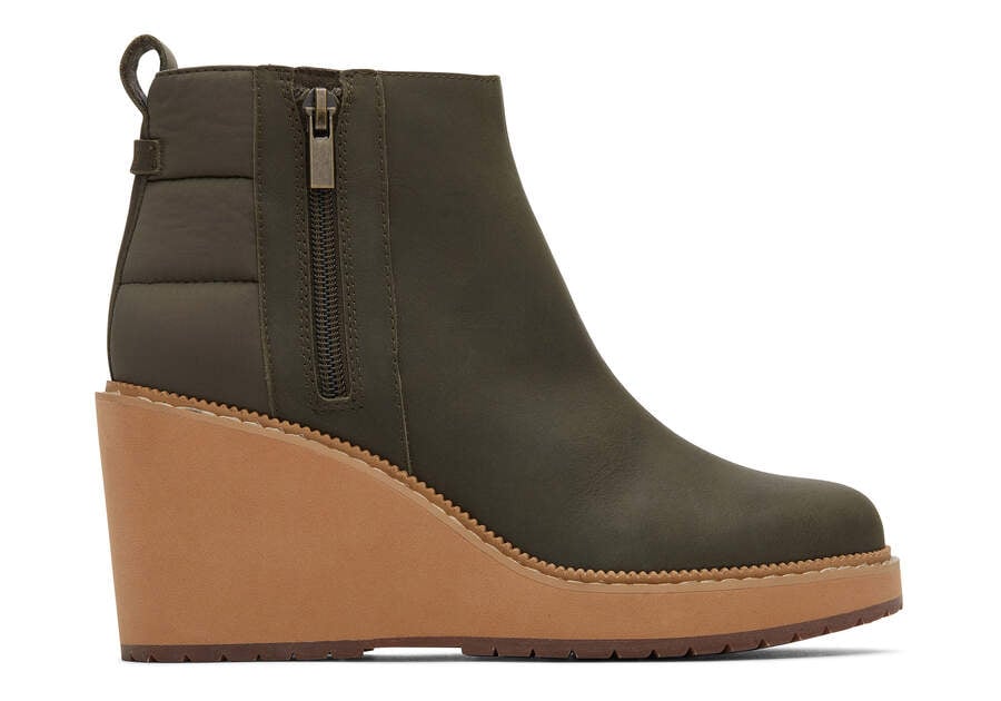 Botas Toms Raven Boot Verde Chile | CL095-349