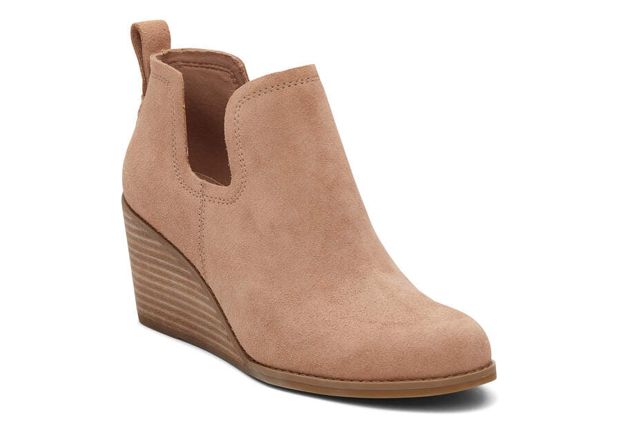 Botines Toms Kallie Wedge Bootie Marrones Chile | CL506-327