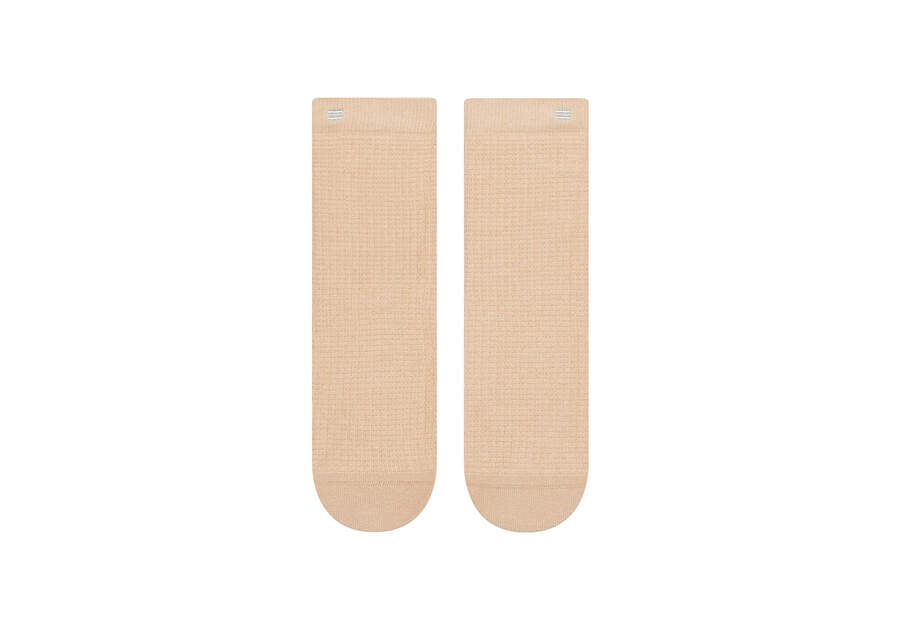 Calcetines Toms Quarter Crew Socks Marrones Chile | CL349-770