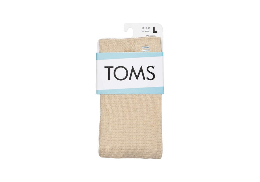 Calcetines Toms Quarter Crew Socks Marrones Chile | CL349-770