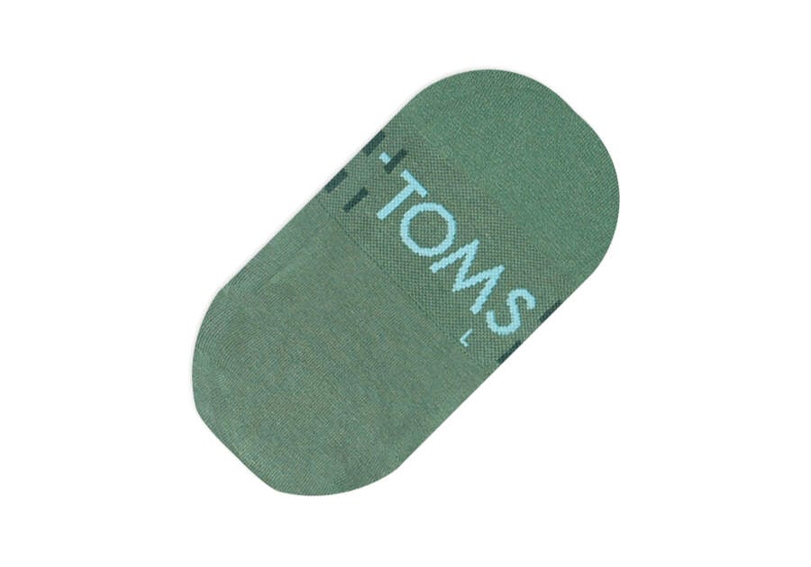 Calcetines Toms Ultimate No Show Socks Green Verde Chile | CL379-733