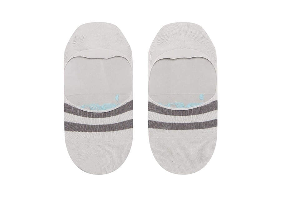 Calcetines Toms Ultimate No Show Socks Grey Gris Chile | CL658-557