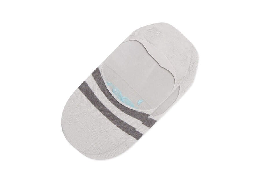 Calcetines Toms Ultimate No Show Socks Grey Gris Chile | CL658-557