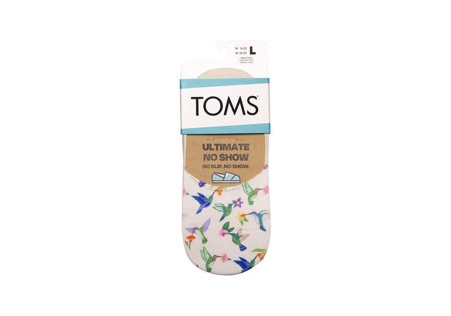 Calcetines Toms Ultimate No Show Socks Hummingbird 3 Pack Multicolor Chile | CL062-869