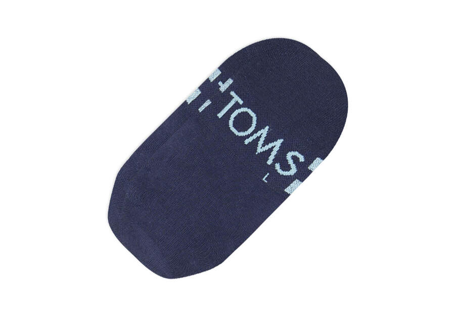 Calcetines Toms Ultimate No Show Socks Navy Azul Marino Chile | CL000-947