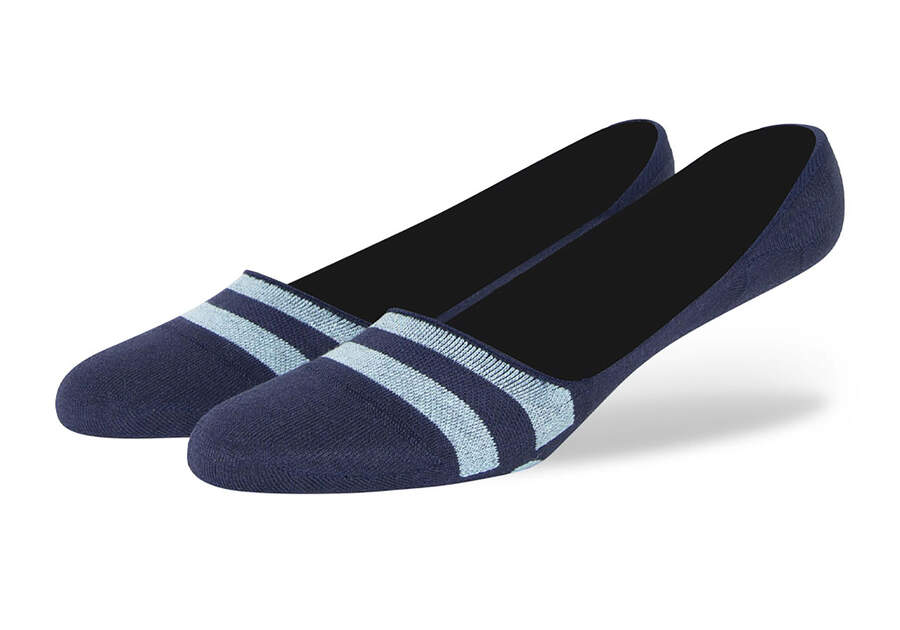 Calcetines Toms Ultimate No Show Socks Navy Azul Marino Chile | CL000-947