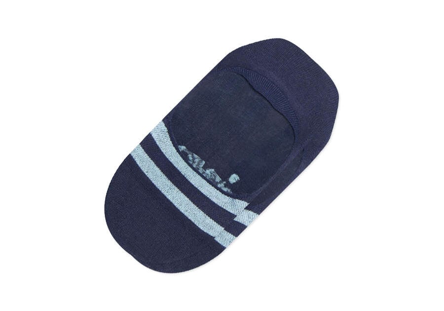 Calcetines Toms Ultimate No Show Socks Navy Azul Marino Chile | CL000-947