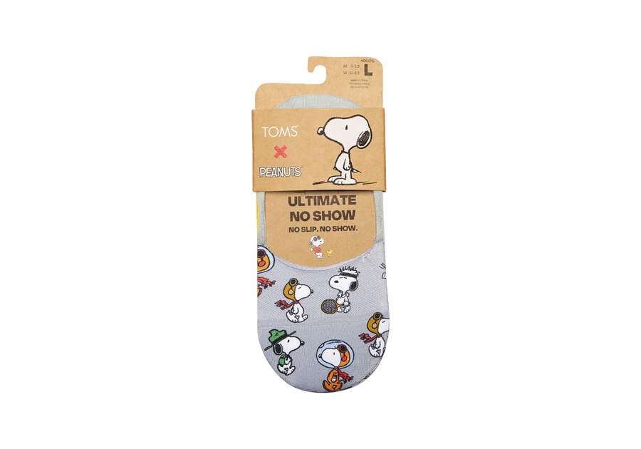 Calcetines Toms X Peanuts® Ultimate No Show 3 Pack Multicolor Chile | CL217-138