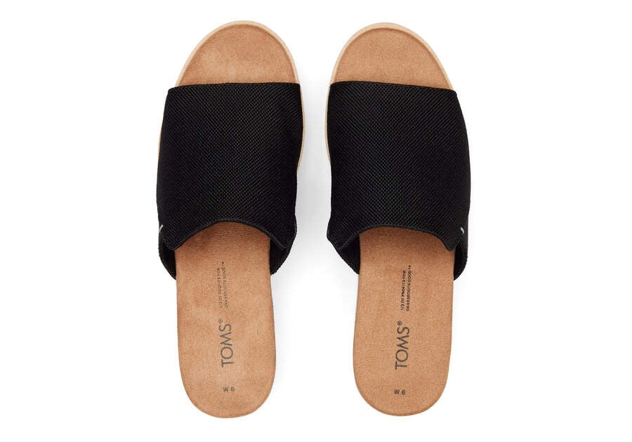 Sandalias Toms Diana Mule Sandal Negras Chile | CL550-943