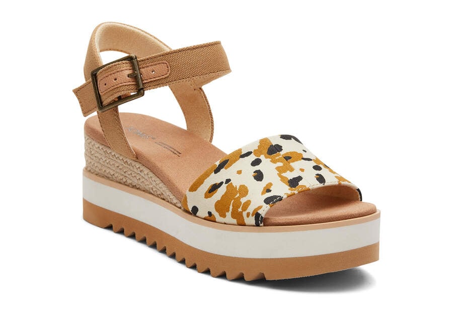 Sandalias Toms Diana Wedge Sandal Marrones Chile | CL276-608