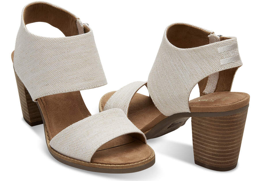 Sandalias Toms Majorca Cutout Sandal Beige Chile | CL518-648