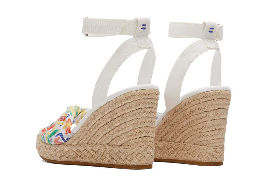 Sandalias Toms Marisela Wedge Sandal Azul Marino Chile | CL656-024