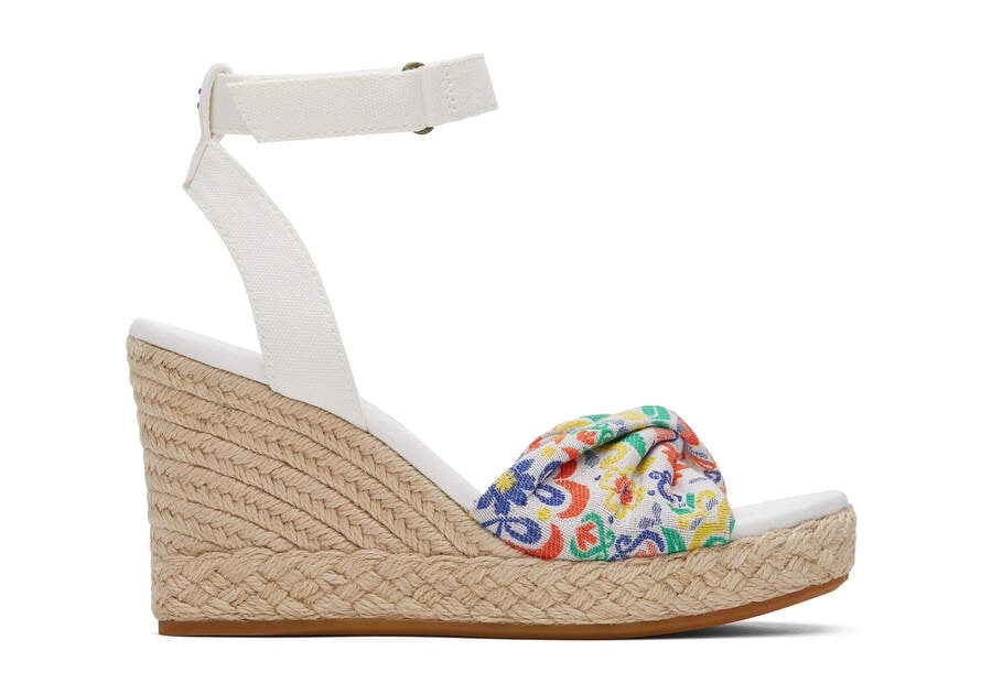 Sandalias Toms Marisela Wedge Sandal Azul Marino Chile | CL656-024