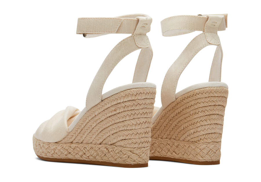 Sandalias Toms Marisela Wedge Sandal Creme Chile | CL985-763