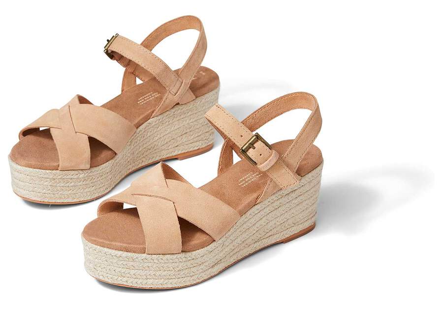 Sandalias Toms Willow Plataforma Sandal Marrones Chile | CL557-499