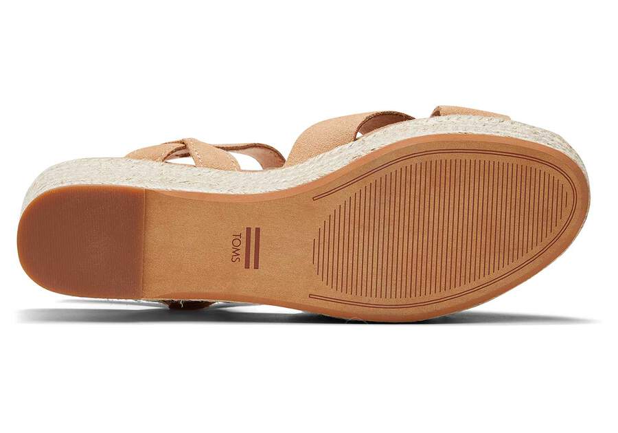 Sandalias Toms Willow Plataforma Sandal Marrones Chile | CL557-499