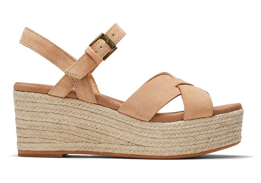 Sandalias Toms Willow Plataforma Sandal Marrones Chile | CL557-499