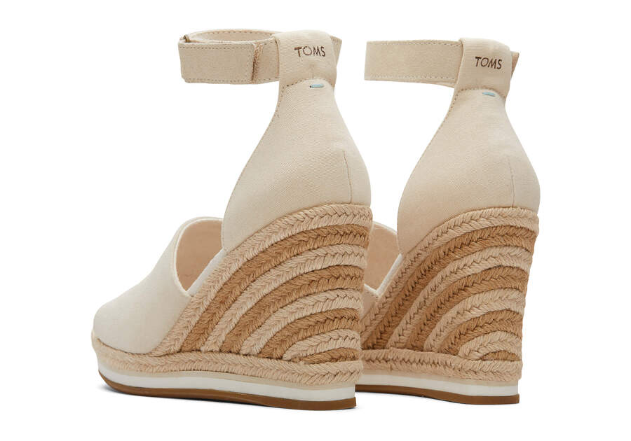 Tacones Toms Marisol Wedge Heel Beige Chile | CL196-691