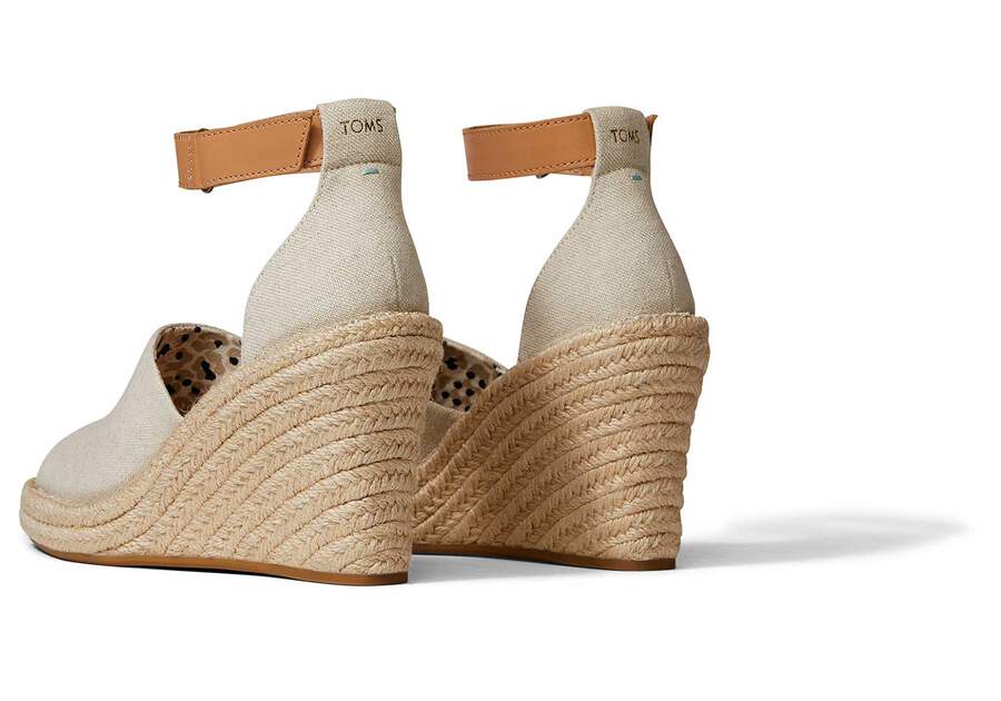 Tacones Toms Marisol Wedge Heel Beige Chile | CL640-429