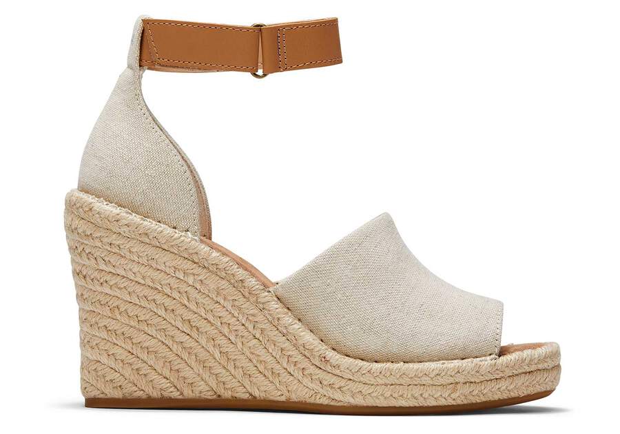 Tacones Toms Marisol Wedge Heel Beige Chile | CL640-429