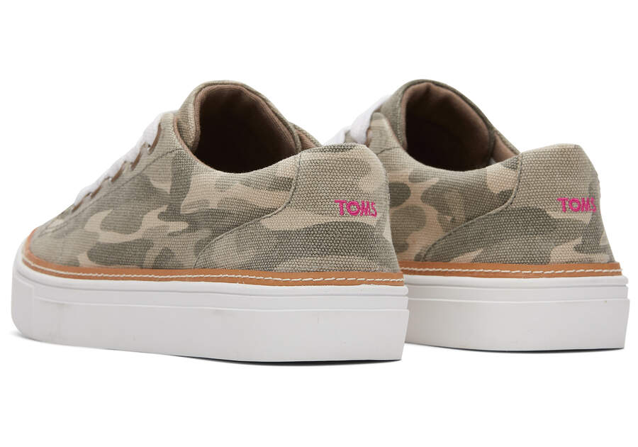 Toms Alex Sneaker Verde Camuflaje Chile | CL218-008