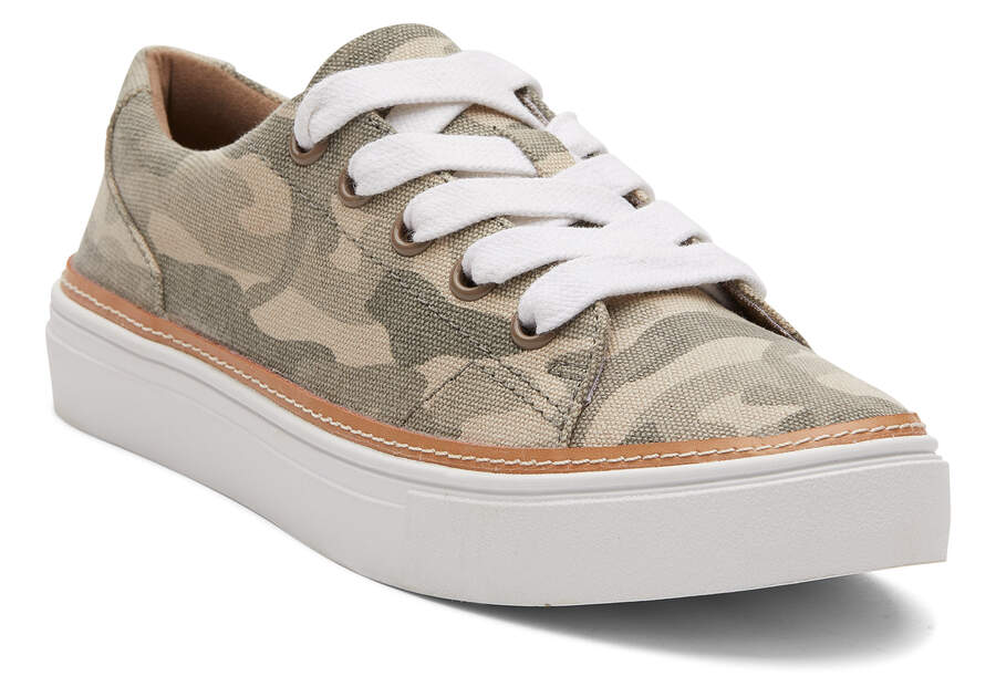 Toms Alex Sneaker Verde Camuflaje Chile | CL218-008