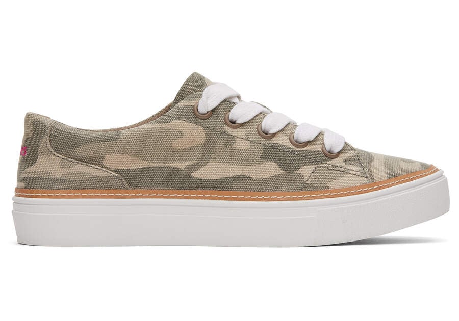 Toms Alex Sneaker Verde Camuflaje Chile | CL218-008