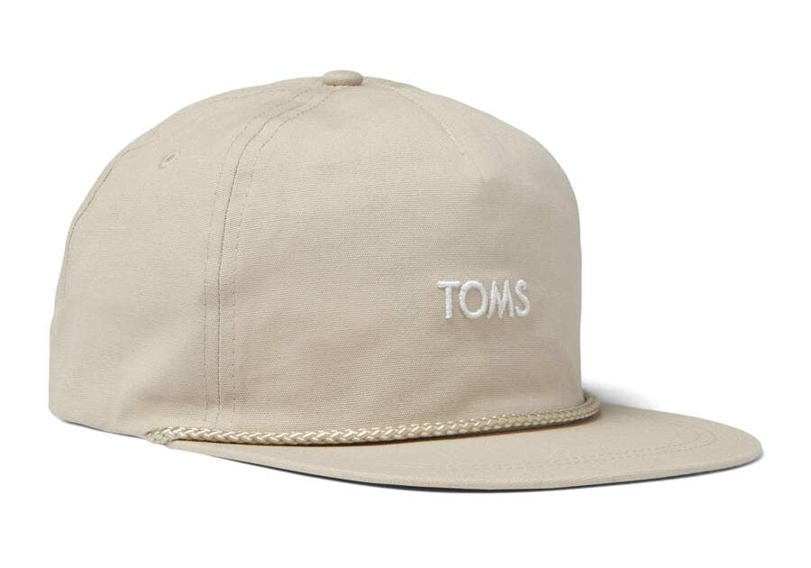 Toms Algodon Lona Hat Beige Chile | CL081-937