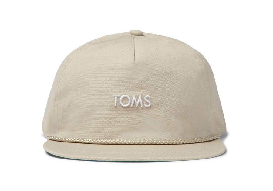 Toms Algodon Lona Hat Beige Chile | CL081-937