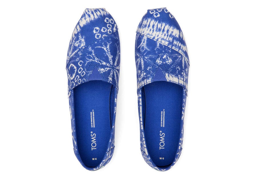 Toms Alpargata Batik Azules Chile | CL507-998