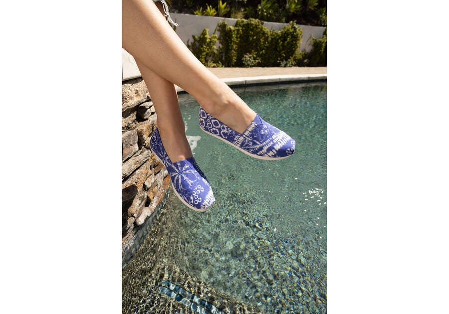 Toms Alpargata Batik Azules Chile | CL507-998