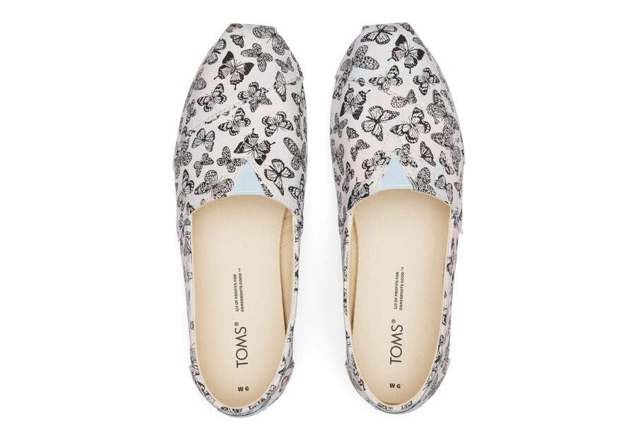 Toms Alpargata Butterflies Rosas Chile | CL070-362