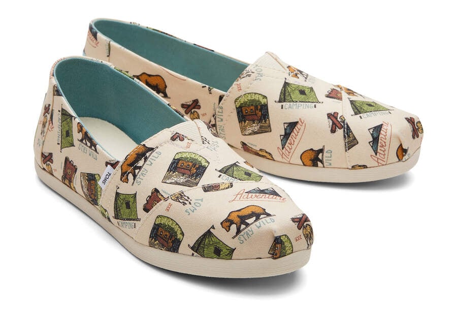 Toms Alpargata Camping Beige Chile | CL587-103