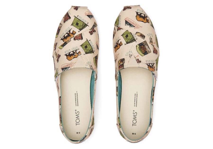 Toms Alpargata Camping Beige Chile | CL587-103