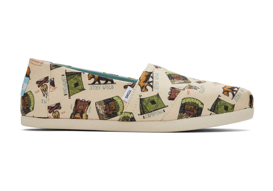 Toms Alpargata Camping Beige Chile | CL587-103