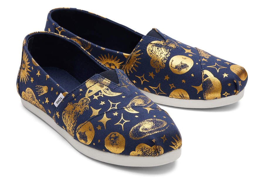 Toms Alpargata Celestial Azul Marino Chile | CL417-542