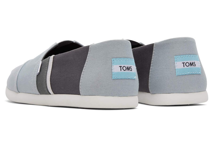 Toms Alpargata Colorblock Gris Chile | CL374-446