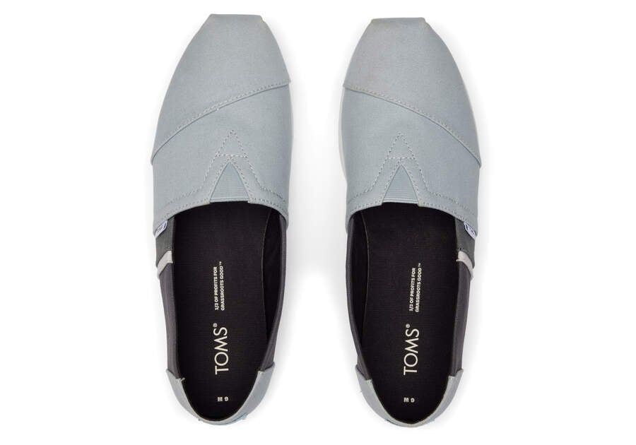 Toms Alpargata Colorblock Gris Chile | CL374-446