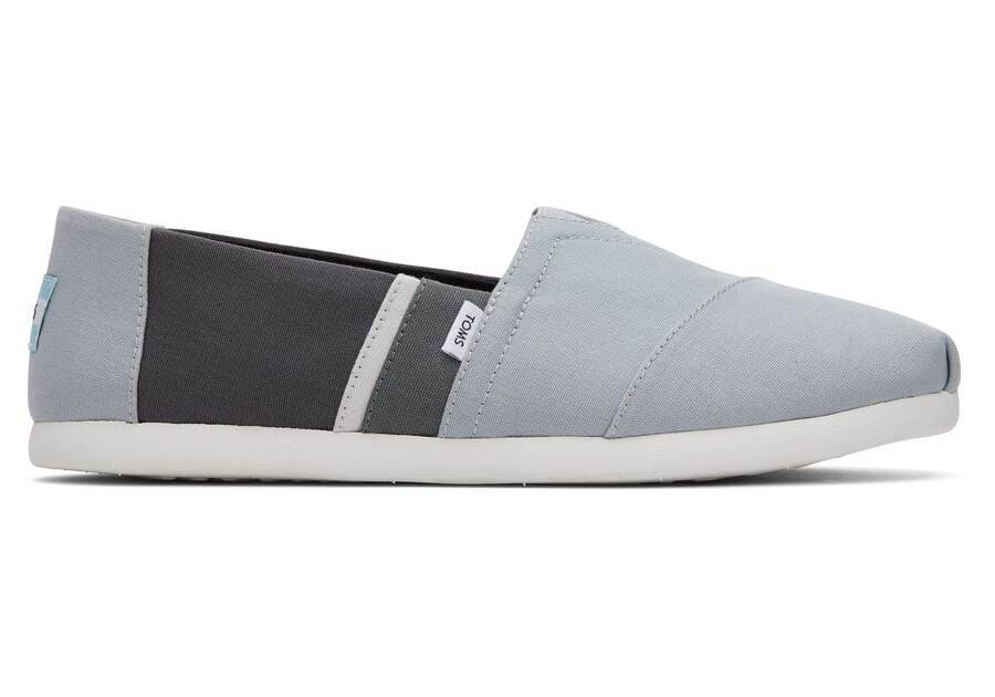 Toms Alpargata Colorblock Gris Chile | CL374-446