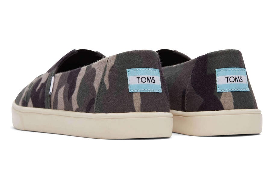 Toms Alpargata Cupsole Slip On Camuflaje Chile | CL829-989