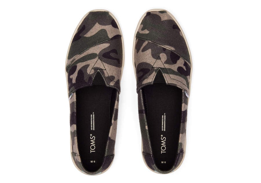 Toms Alpargata Cupsole Slip On Camuflaje Chile | CL829-989