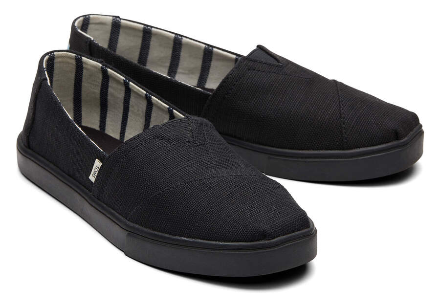 Toms Alpargata Cupsole Slip On Negras Chile | CL855-588