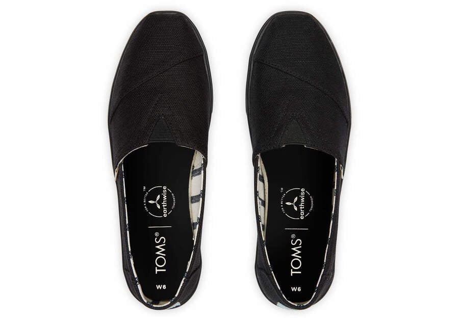 Toms Alpargata Cupsole Slip On Negras Chile | CL855-588