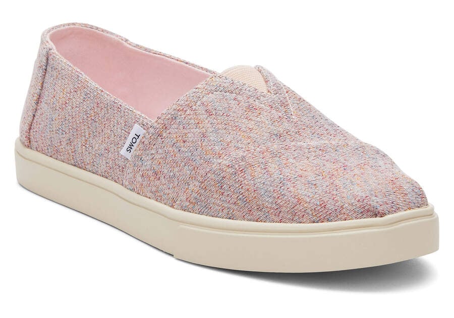 Toms Alpargata Cupsole Slip On Rosas Metal Chile | CL655-965