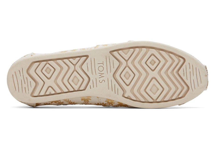 Toms Alpargata Floral Blooms Beige Chile | CL400-351