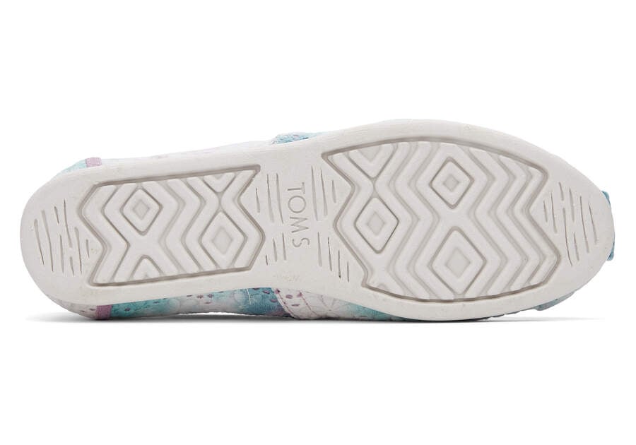 Toms Alpargata Floral Eyelets Moradas Chile | CL231-760