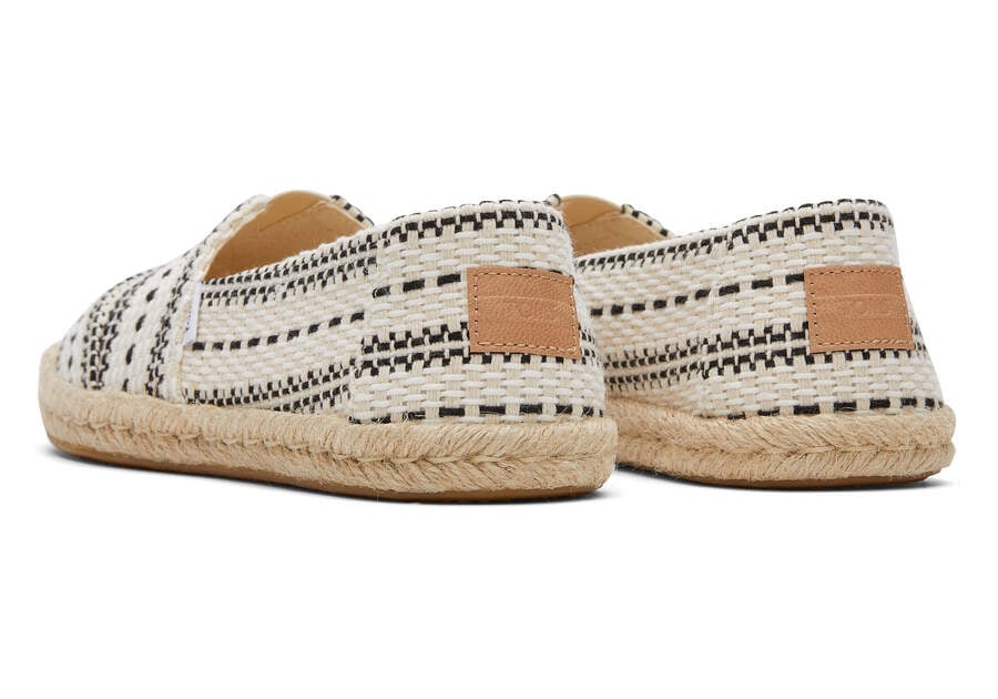 Toms Alpargata Fornido Global Woven Rope Alpargata Creme Chile | CL811-495