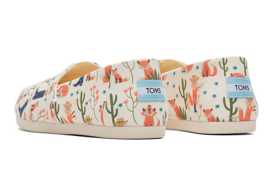 Toms Alpargata Foxes Beige Chile | CL042-964