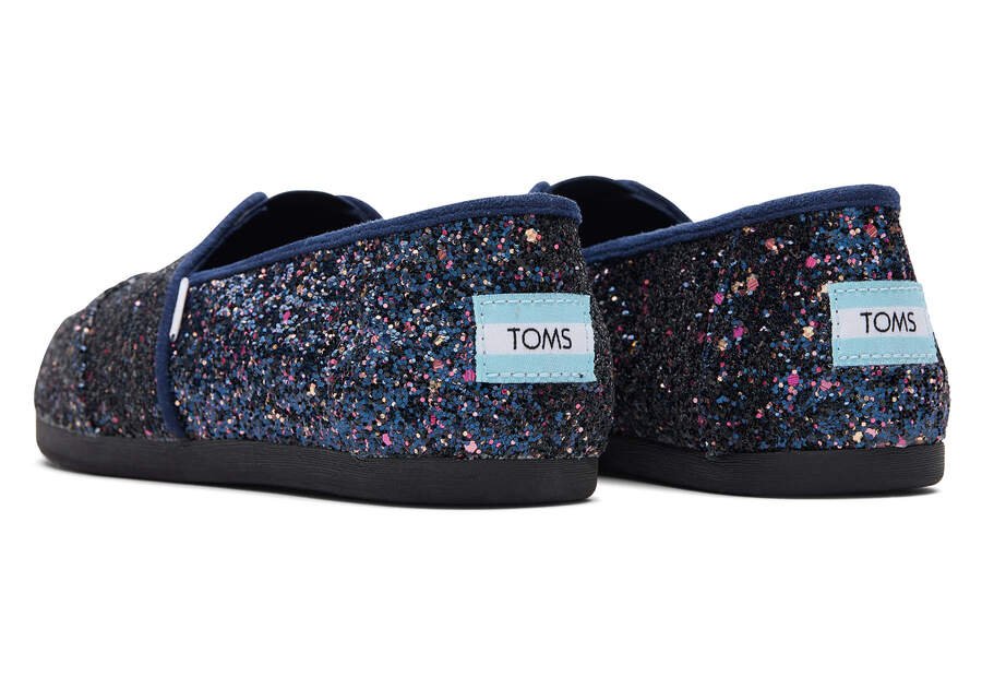 Toms Alpargata Glitter Azules Chile | CL860-078