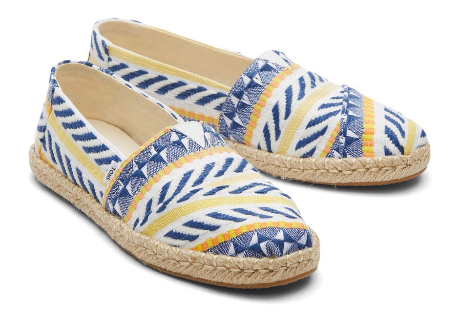 Toms Alpargata Global Jaquard Rope Alpargata Multicolor Chile | CL649-247